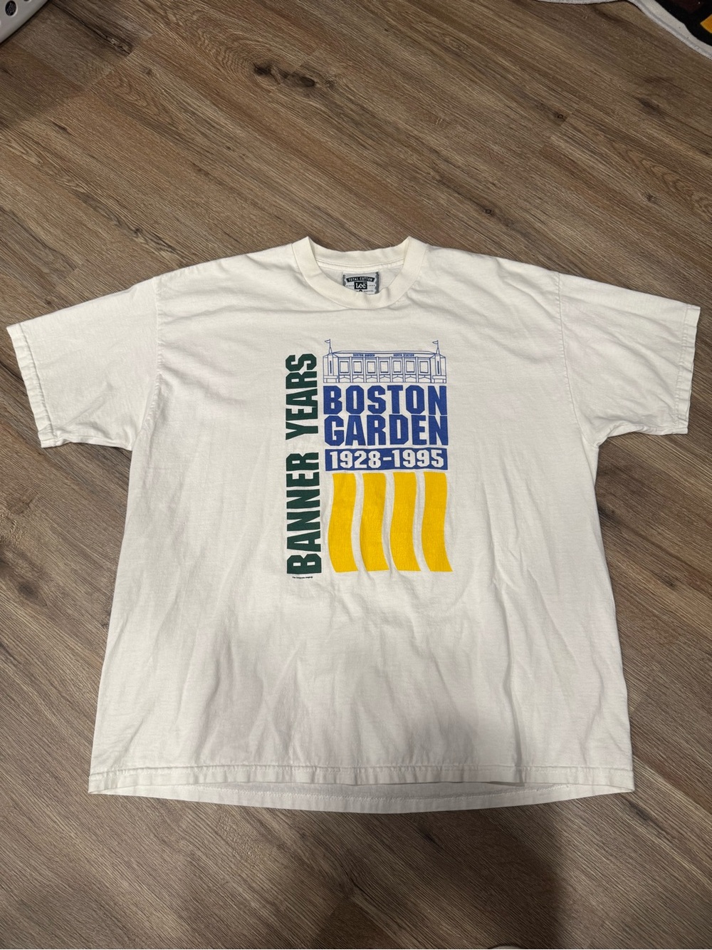 1995 Boston Garden Banner Years T-shirt